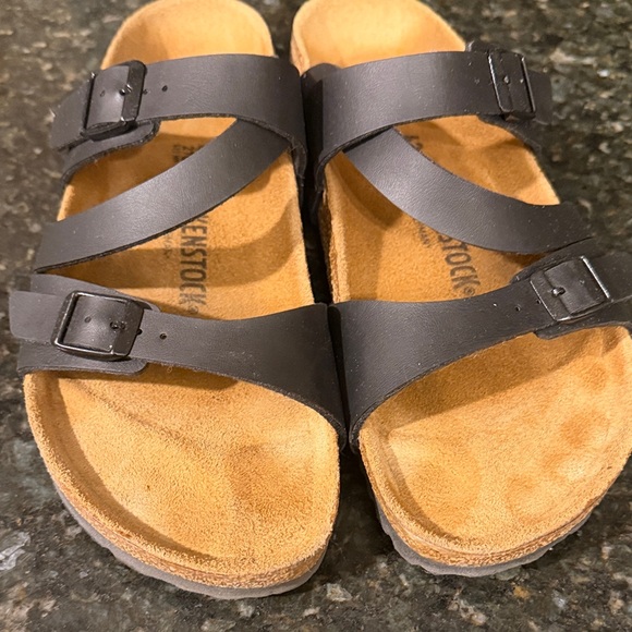 Birkenstock size 42 narrow black - Picture 3 of 5